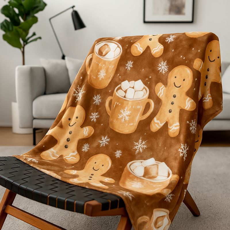 Puha plüss XL takaró – Mézeskalács