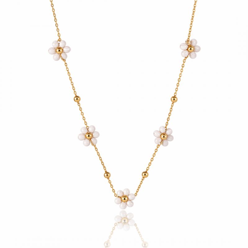 DAISY 14K arannyal aranyozott nyaklánc