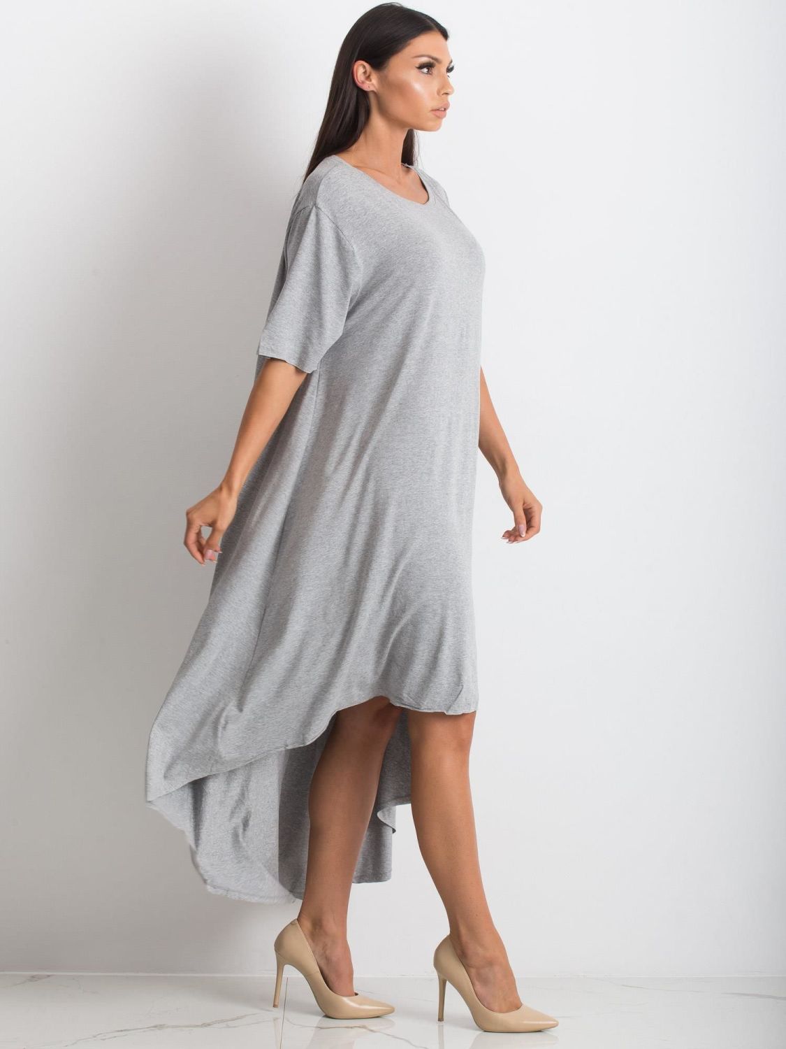 Szürke színű oversized ruha