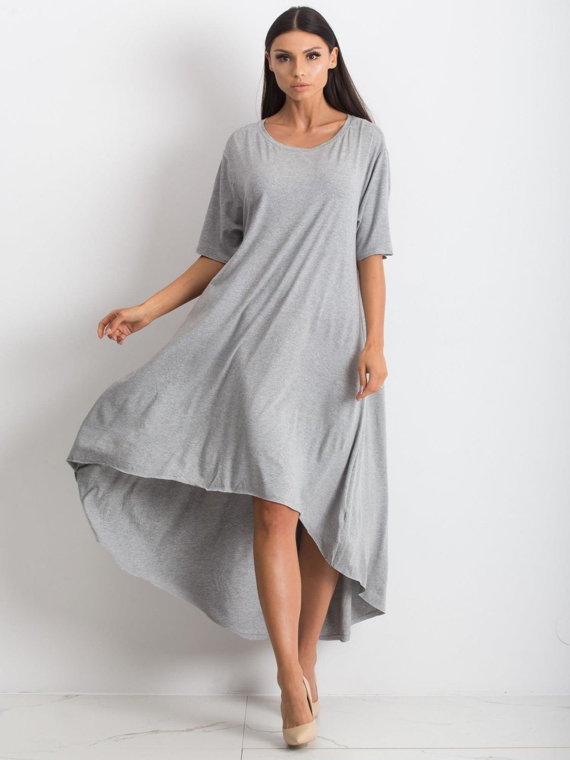 Szürke színű oversized ruha