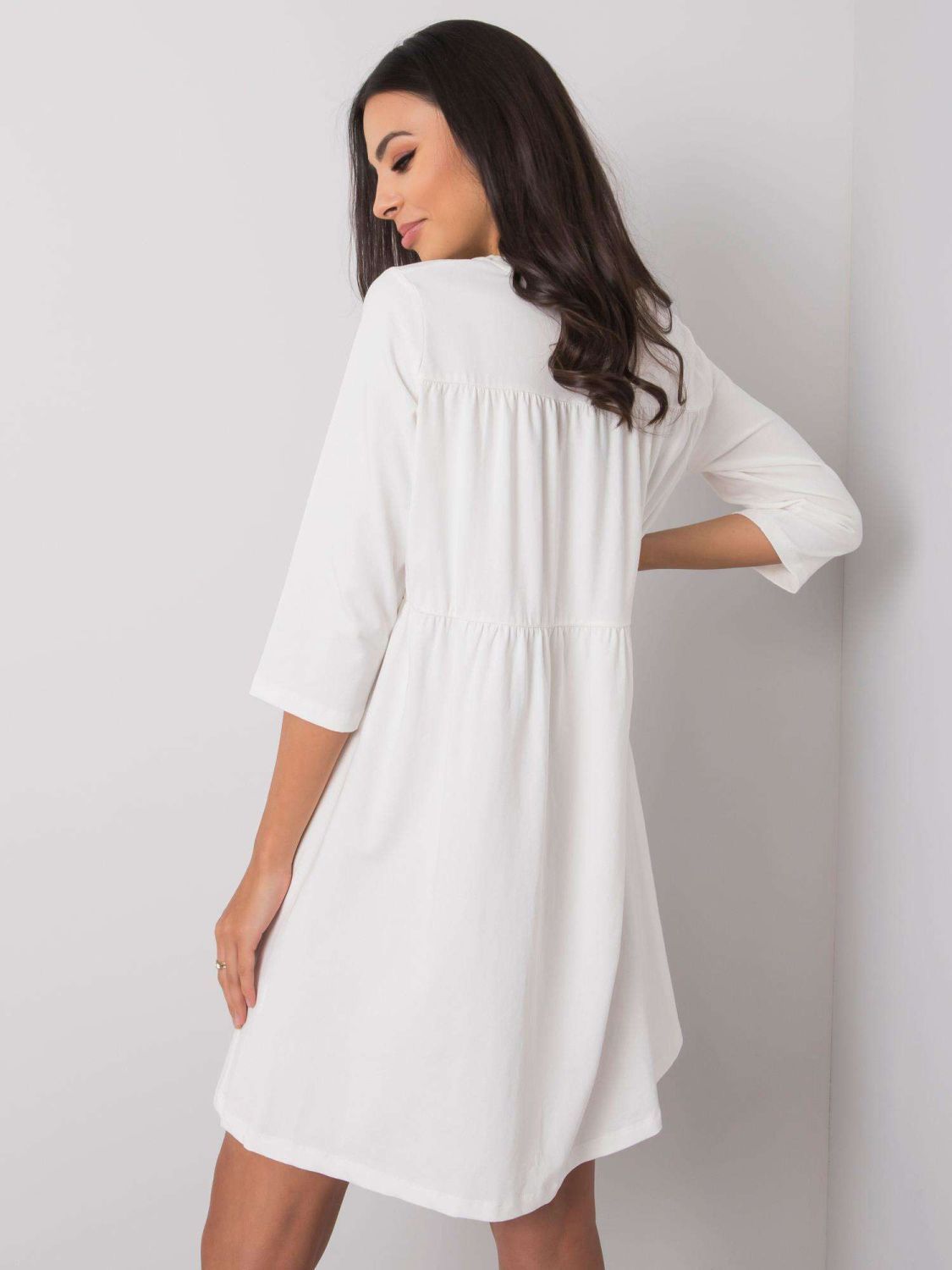 Fehér laza oversize ruha