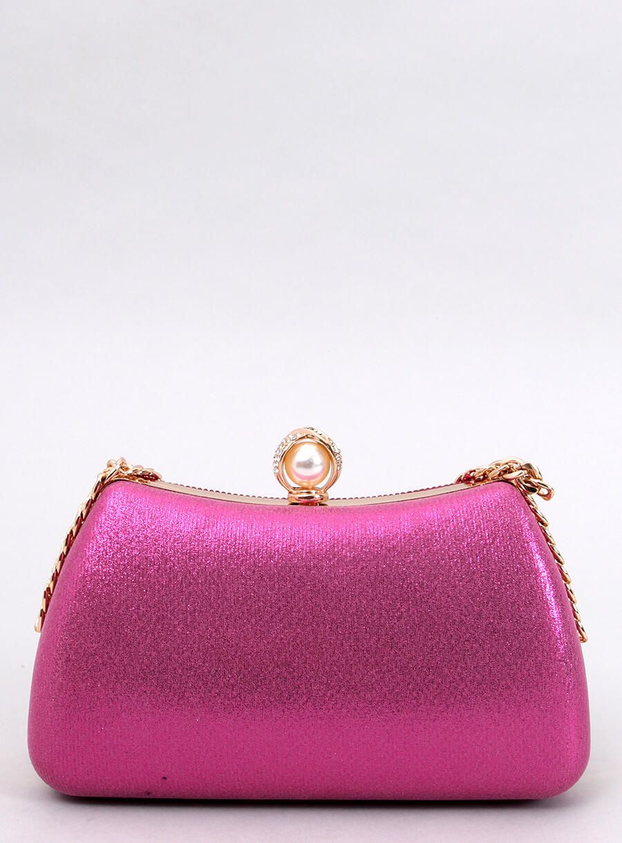 Alkalmi clutch kézitáska - rózsaszínű