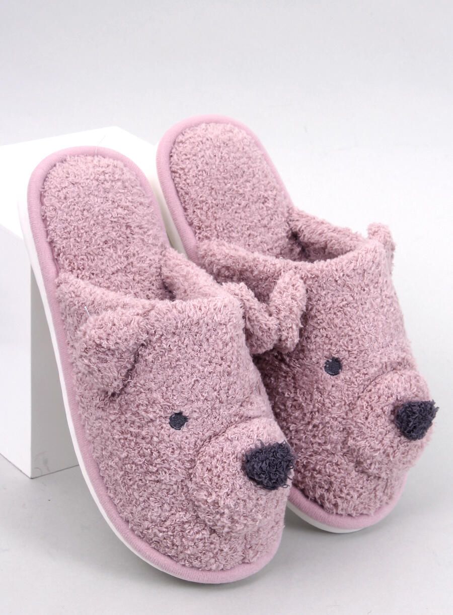 Rózsaszínű női papucs TEDDY BEAR