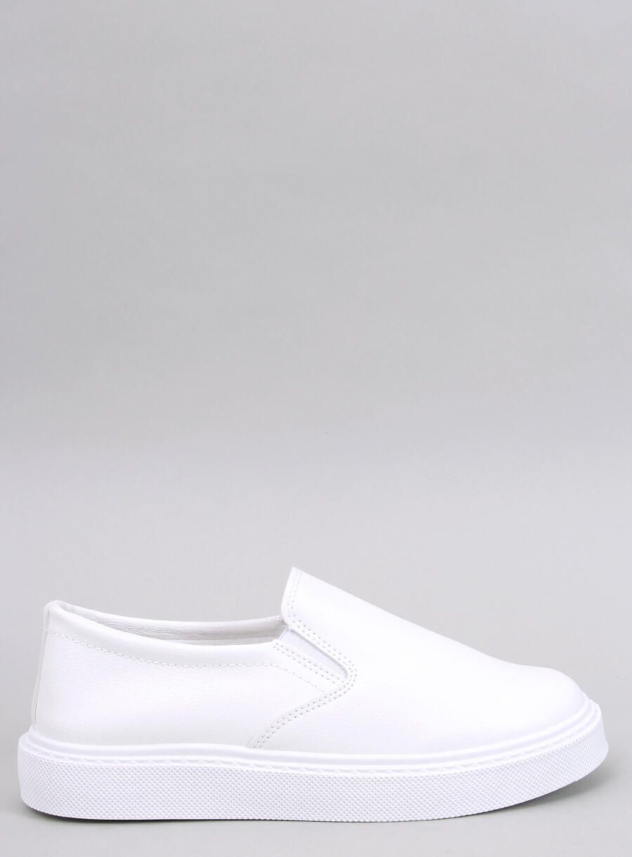 Slip-on női tornacipő - fehér színű
