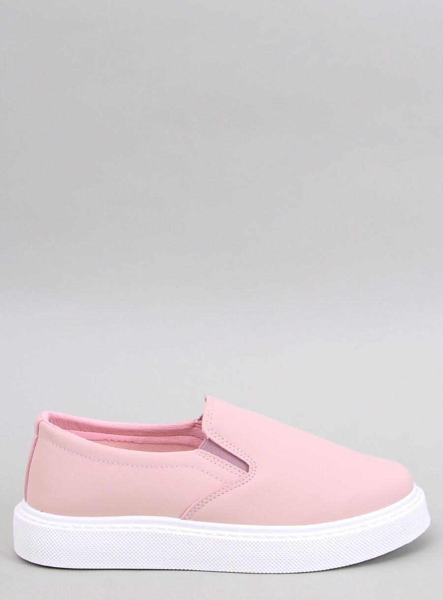 Slip-on női tornacipő - világos rózsaszínű