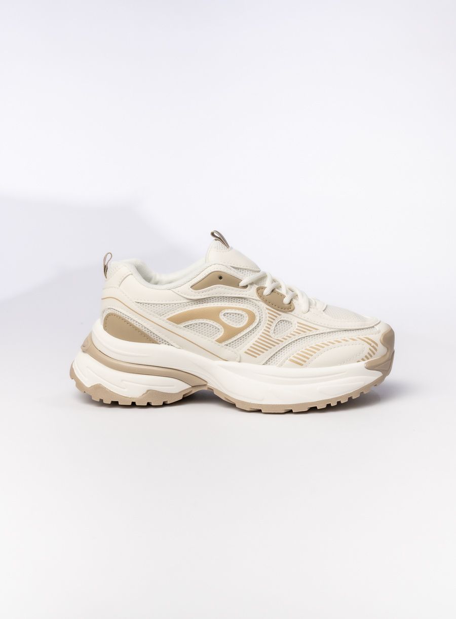 Női tornacipő ALLA - bézs/ekrü színű