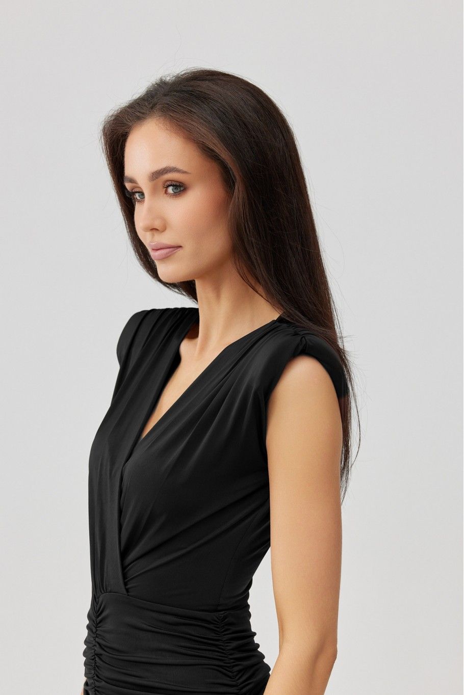 Noelia – maxi ruha fekete színben