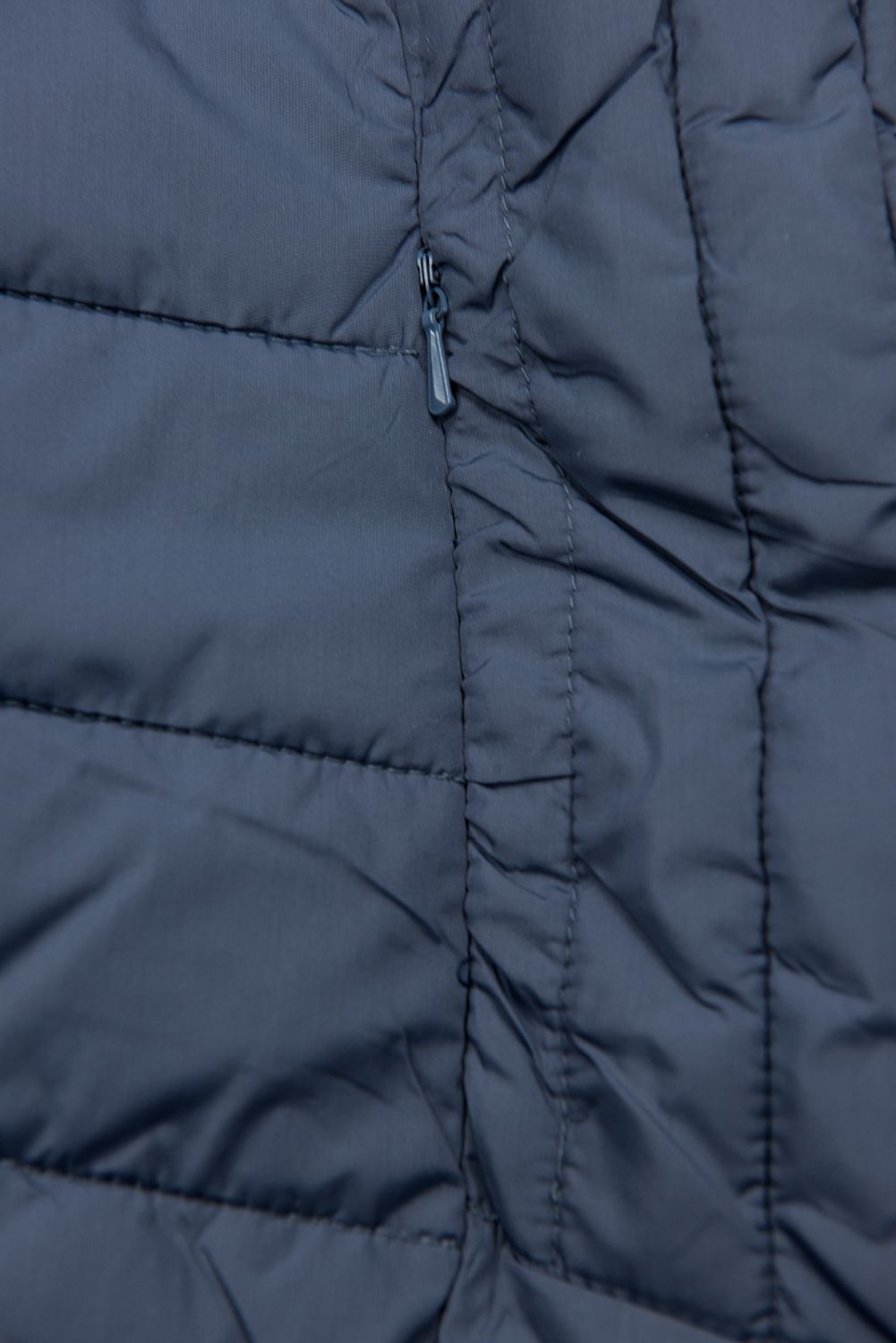 Átmeneti steppelt kabát - farmerkék színű