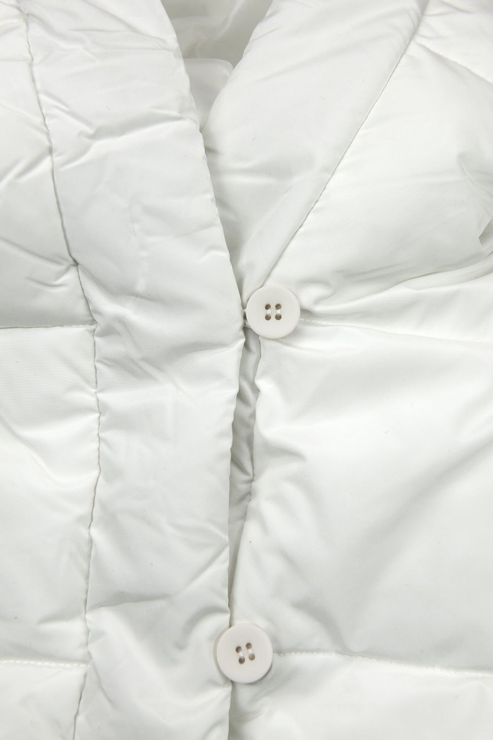 Fehér színű téli kabát 2 az 1-ben