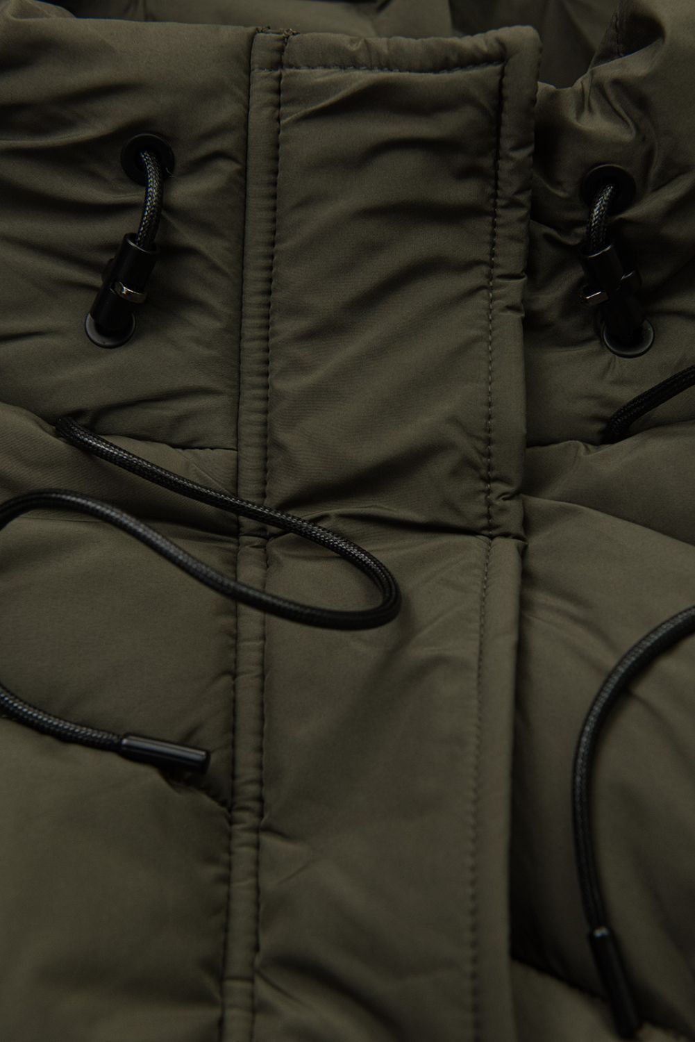 Khaki színű téli kabát EVEREST