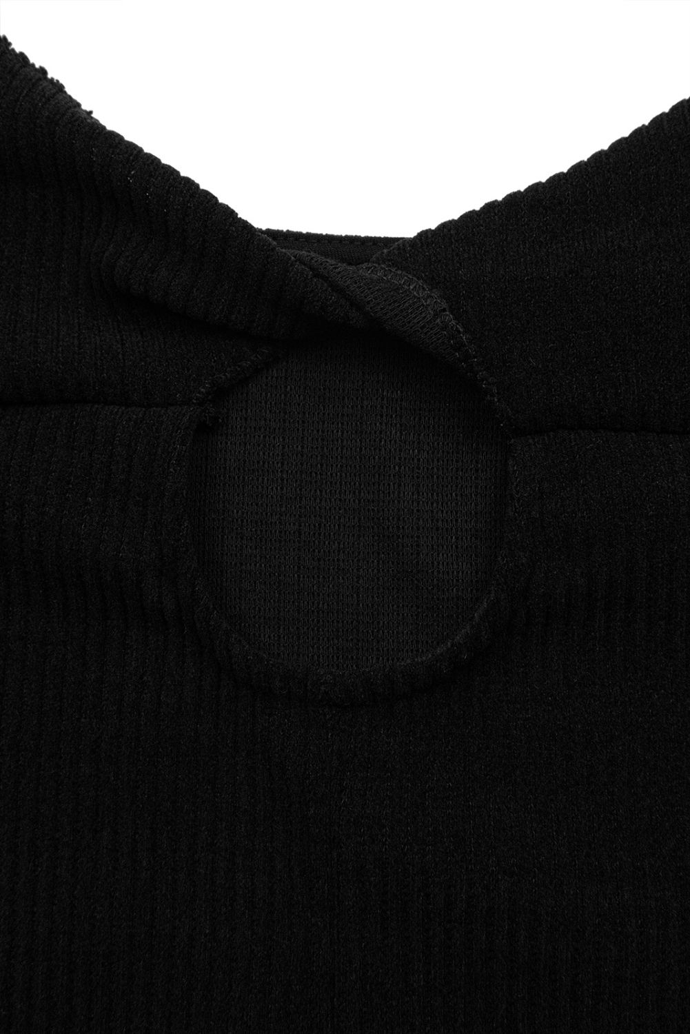 Fekete színű plus size ruha SIMPLE IS BEAUTIFUL