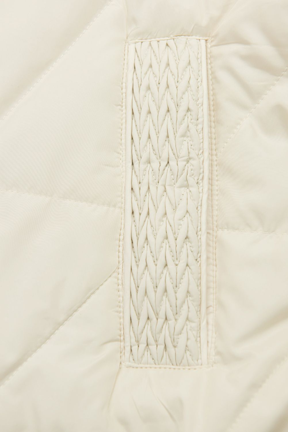 Átmeneti kapucnis dzseki - krémszínű