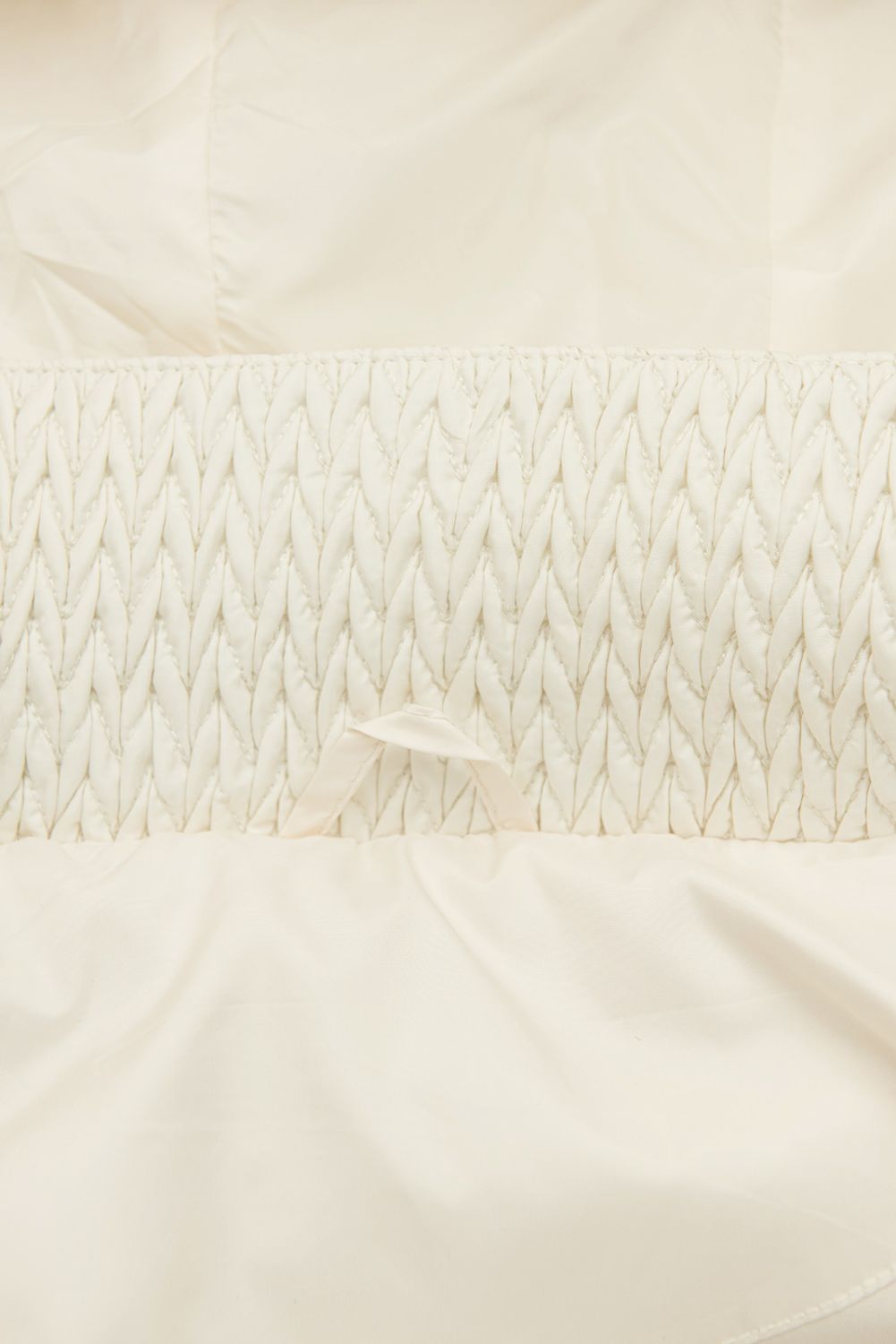 Átmeneti kapucnis dzseki - krémszínű