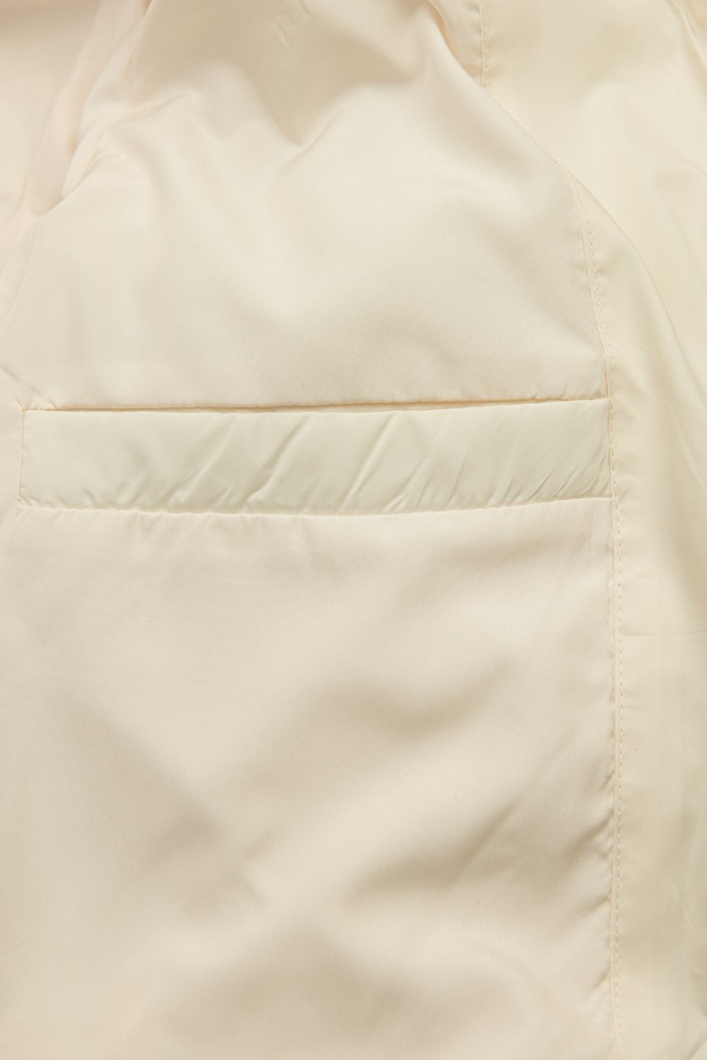Átmeneti kapucnis dzseki - krémszínű