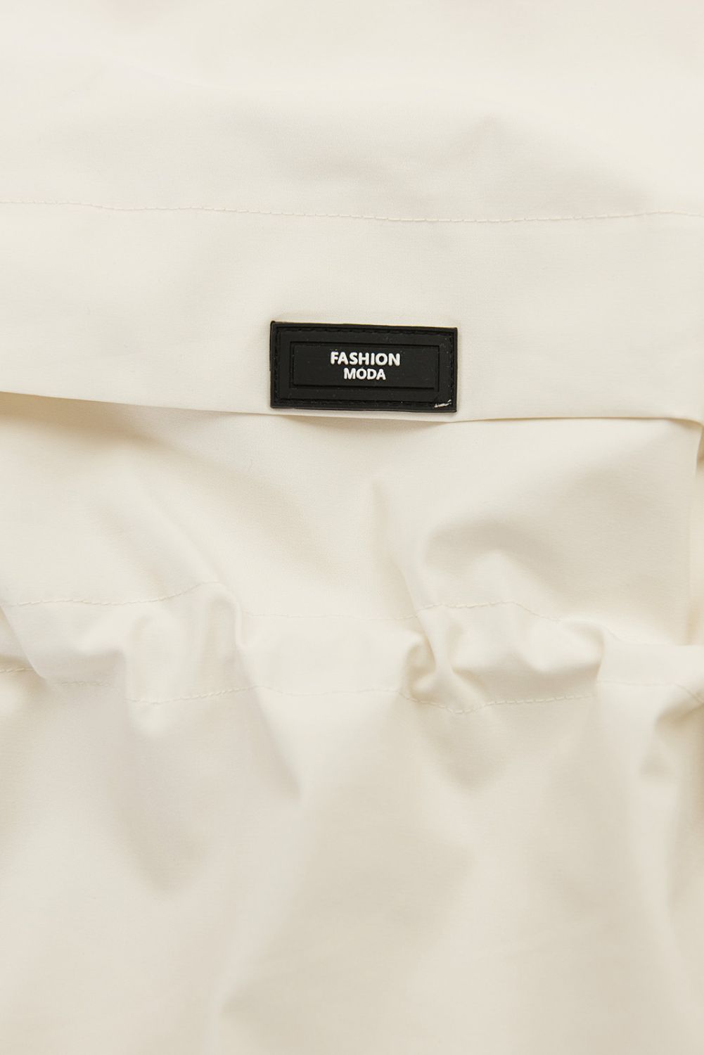 Krémszínű parka tavaszra/őszre