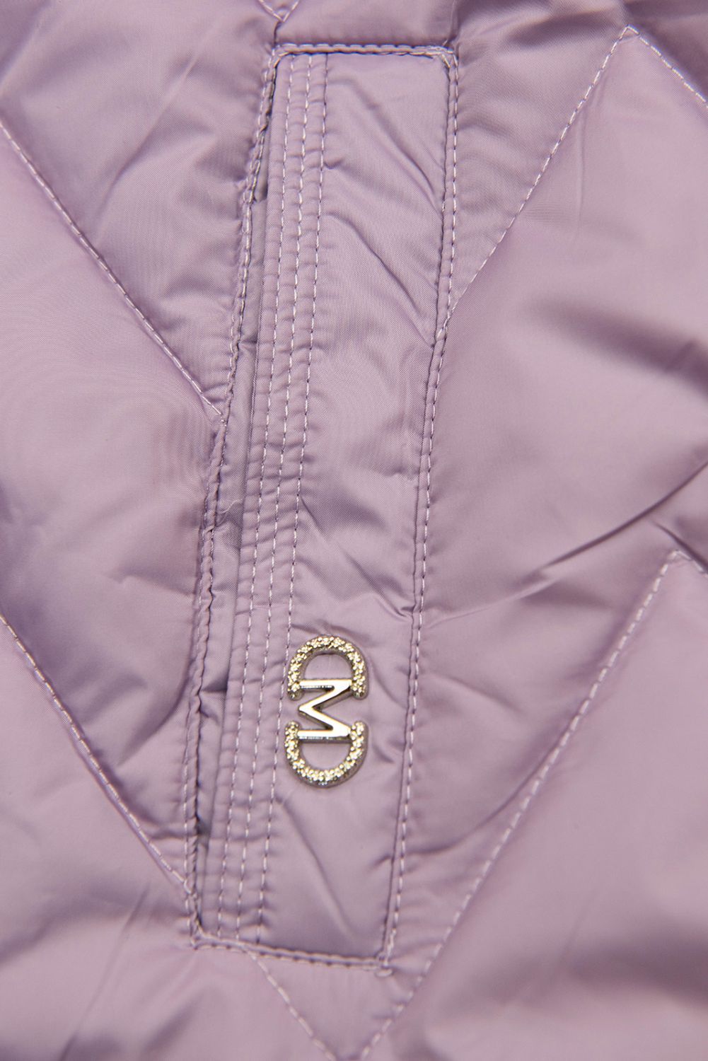 Világoslila színű hosszított mellény