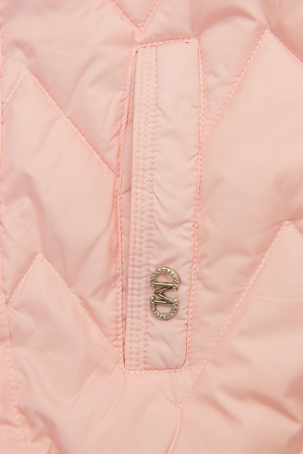 Világos rózsaszínű hosszított mellény