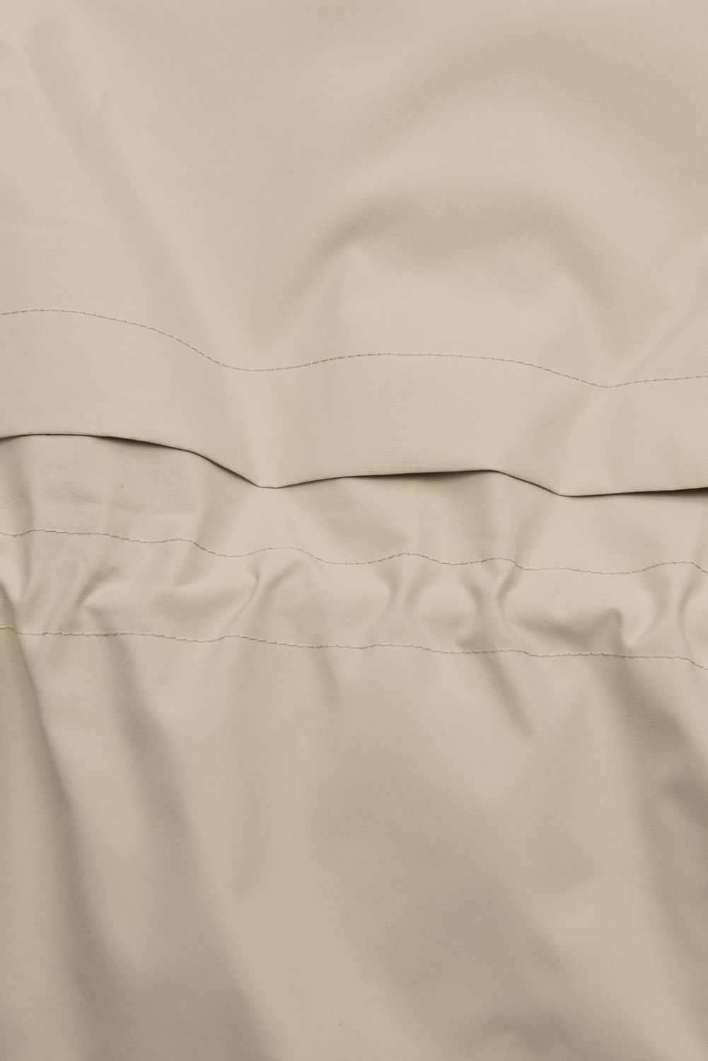 Bézs színű tavaszi parka levehető kapucnival