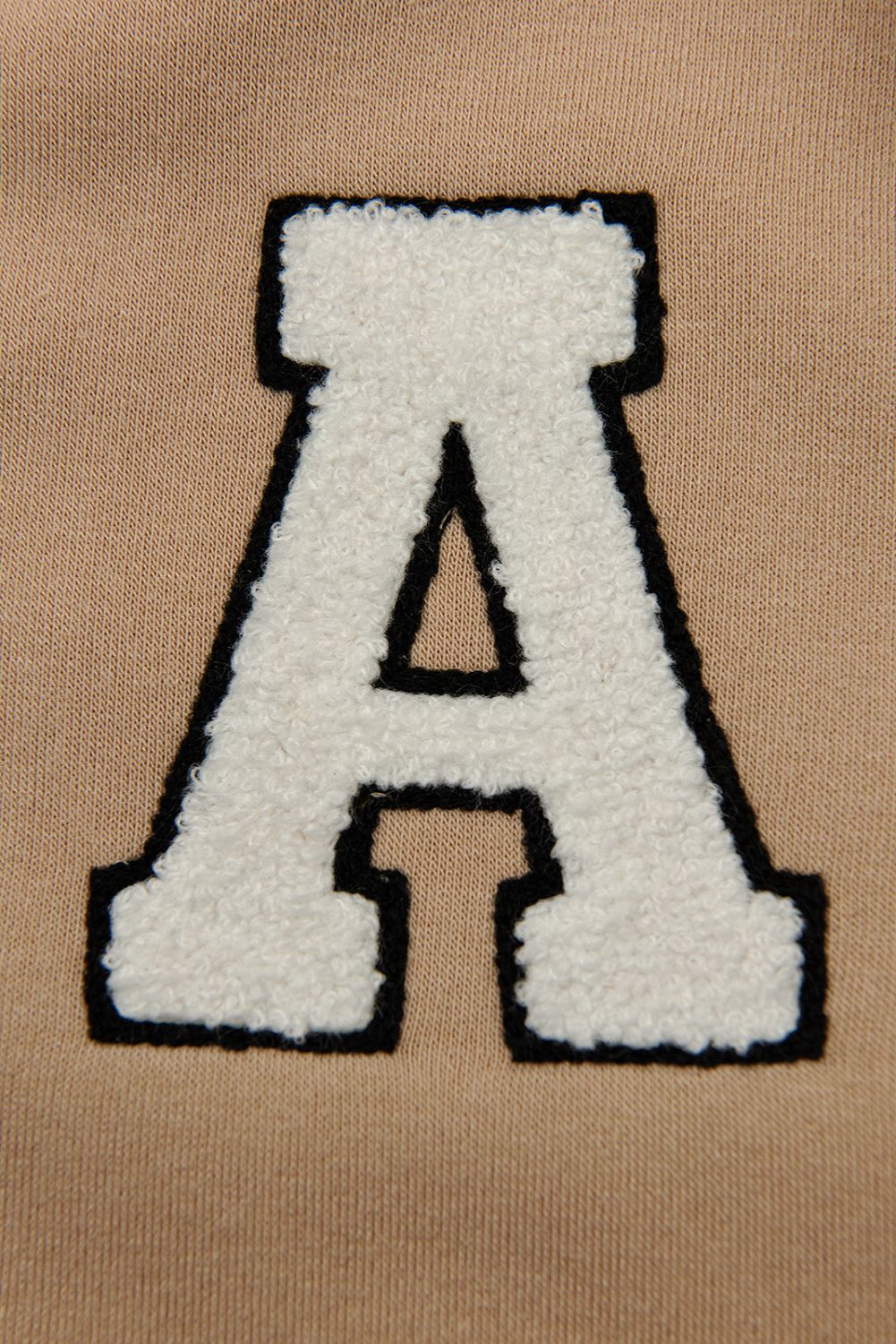 Bézs színű baseball felső