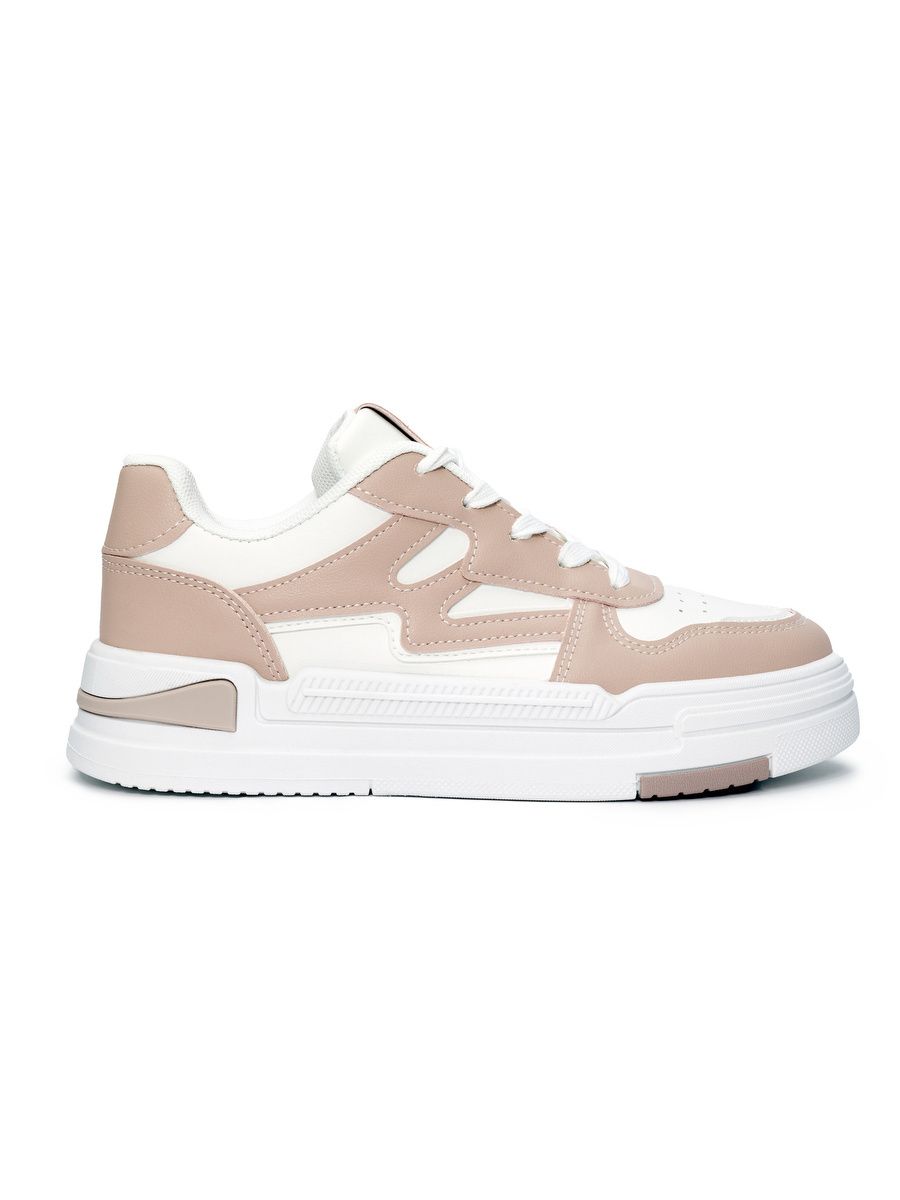 Rózsaszínű női platform sneaker