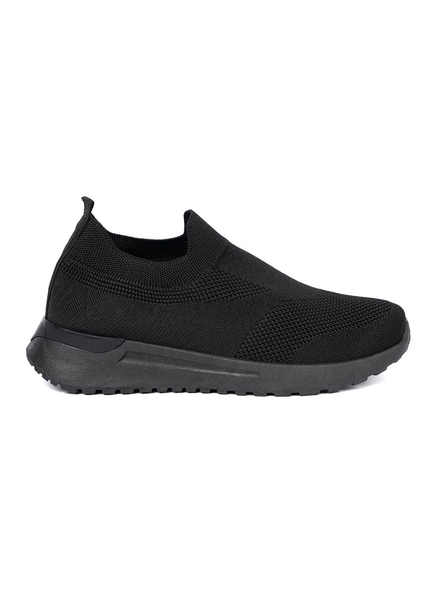 Fekete színű slip-on tornacipő