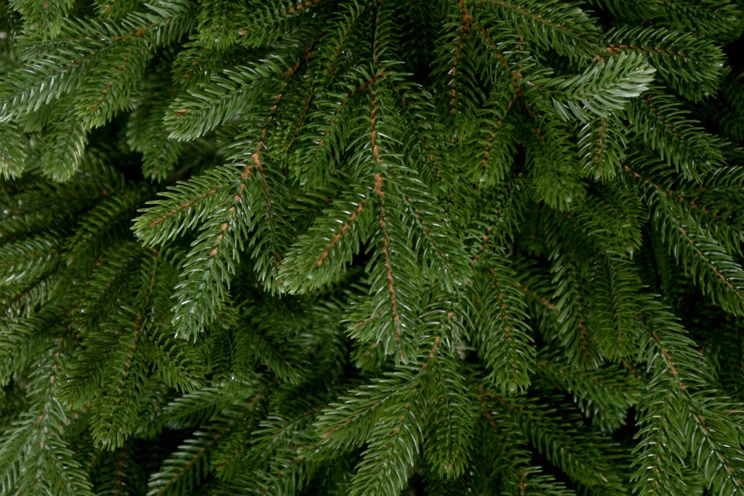 Mű karácsonyfa - Természetes lucfenyő LUXURY 220 cm