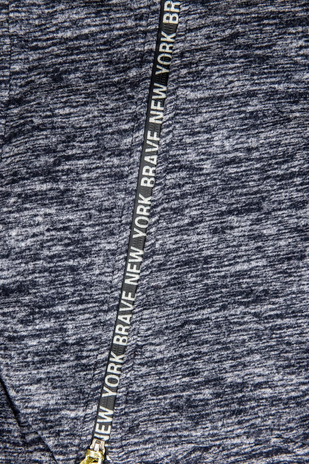 Sötétkék színű fleece felső