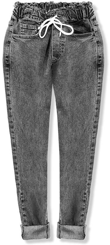 Fekete színű denim nadrág