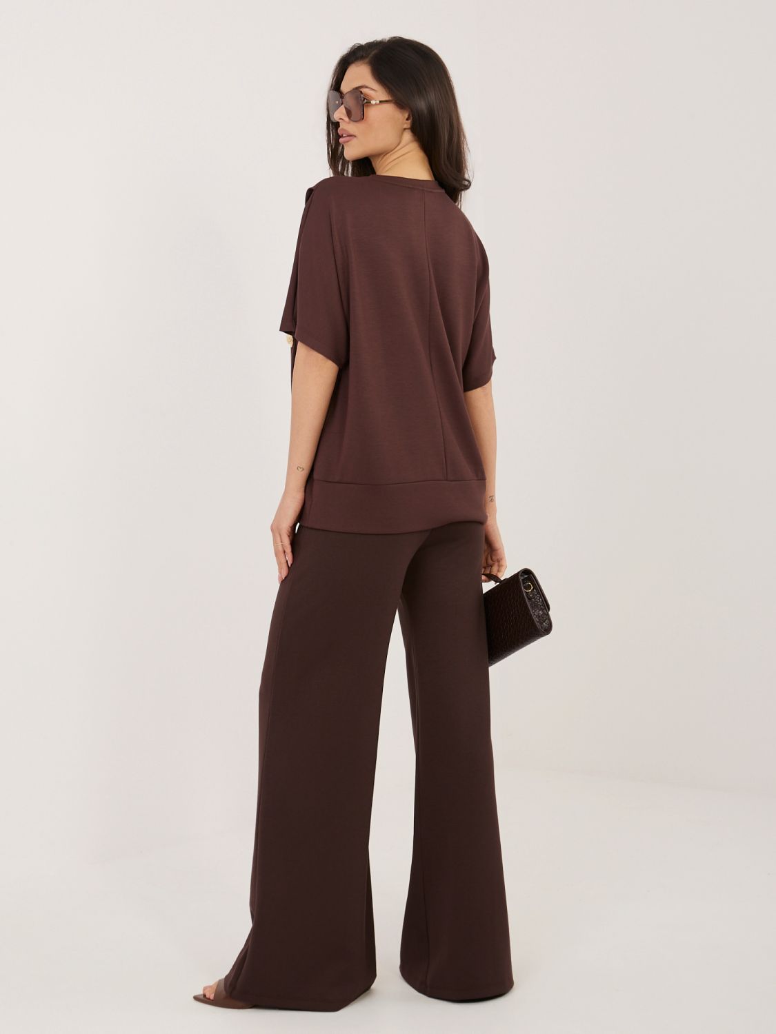 Női szett barna színben