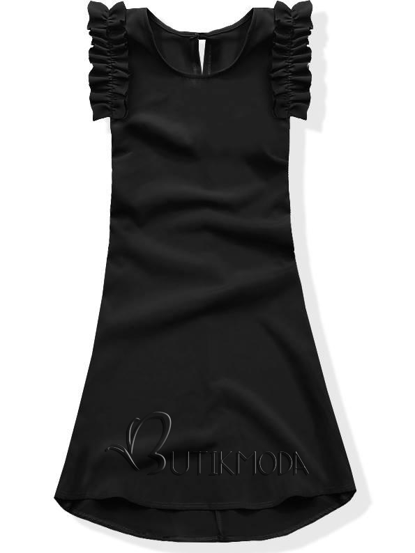 Fekete színű ruha 6020