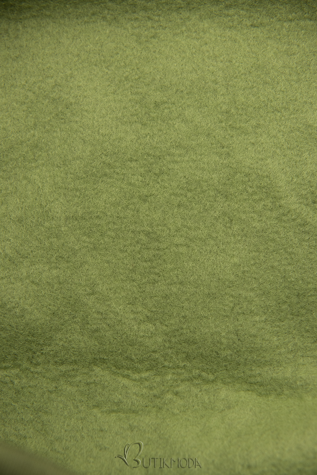 Zöld színű bebújós fazonú felső