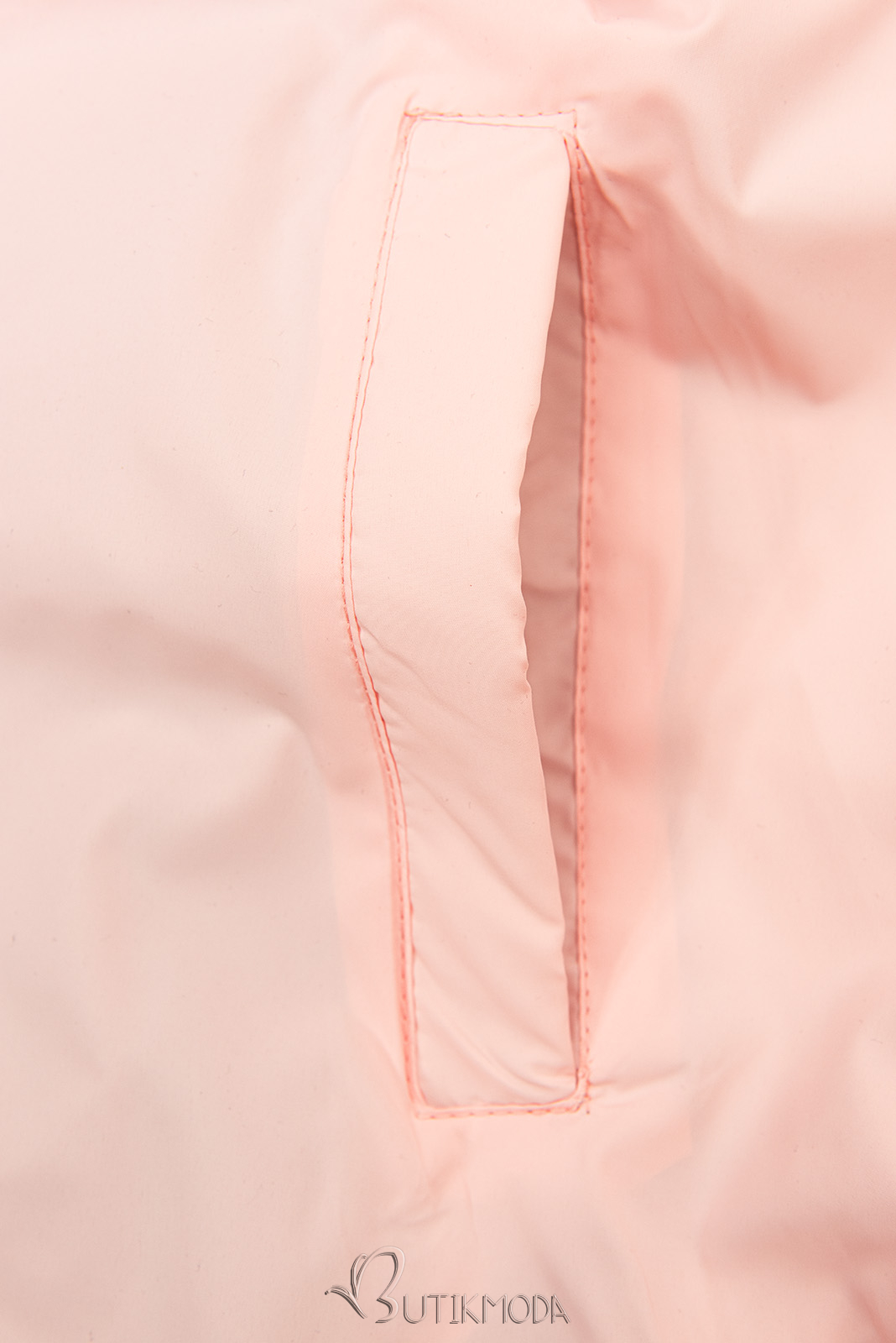 Kifordítható átmeneti dzseki - sötétkék és rózsaszínű