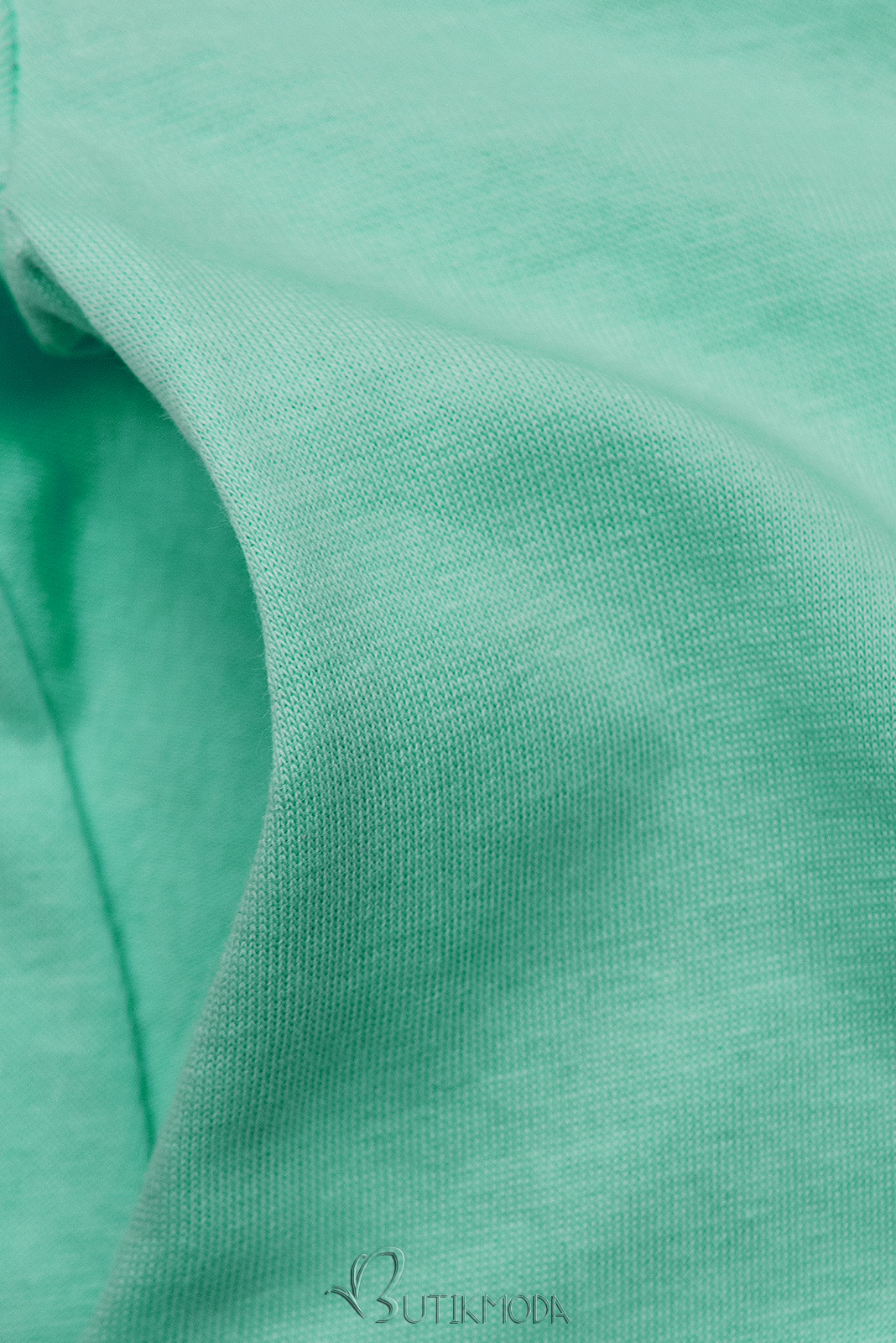 Mentazöld színű ruha rátéttel SUMMER