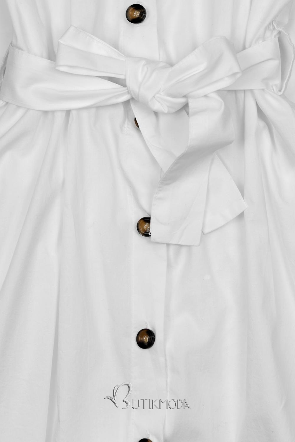 Fehér színű rövid ingruha