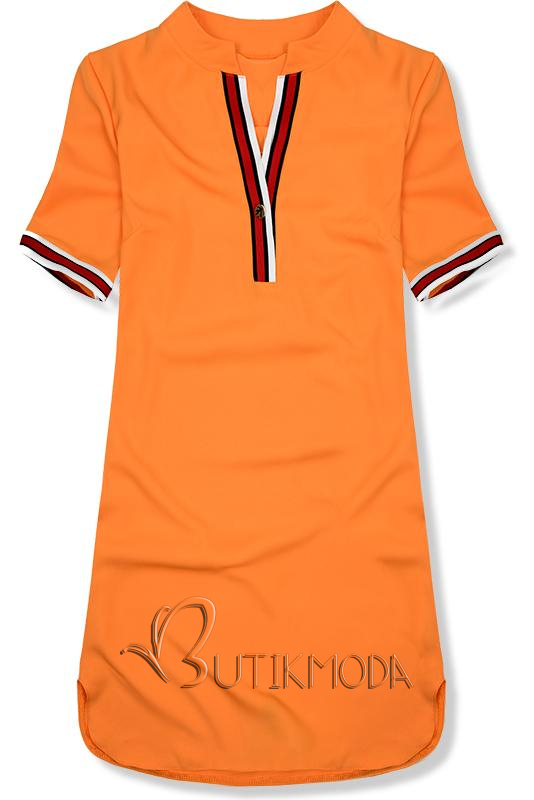 Narancssárga színű sportos ruha