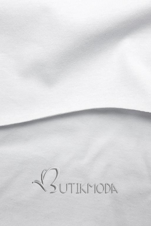 Fehér színű pamut ruha Marilyn