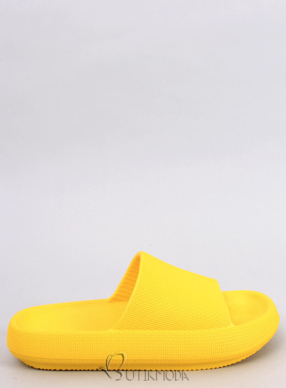 Sárga színű női gumipapucs