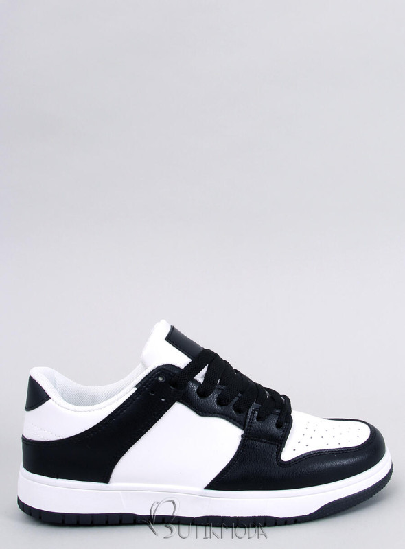 Női tornacipő - fehér/fekete színű