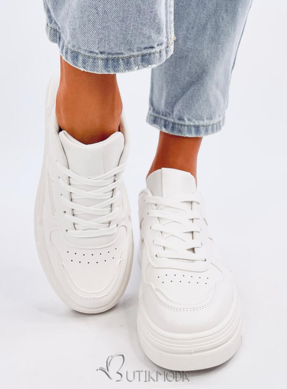 Fehér színű női tornacipő ALL WHITE
