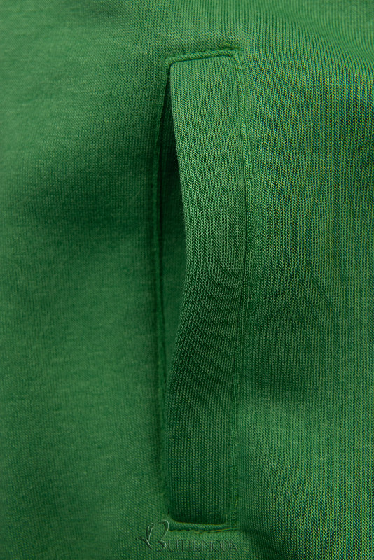 Zöld színű baseball felső