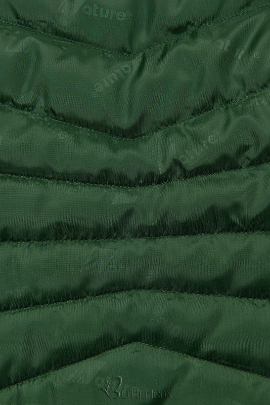 Steppelt könnyű dzseki - sötétzöld színű