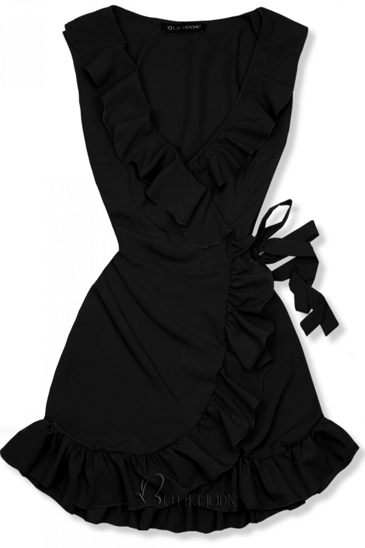 Fekete színű ruha BE LOVE/O'la Voga