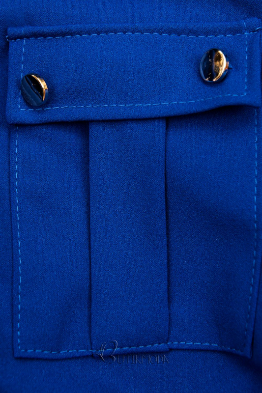 Kék színű testhezálló ingruha