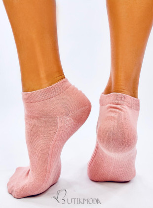 Pamut zokni - rózsaszínű