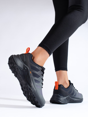 Šötétszürke színű női trekking cipő DK Softshell