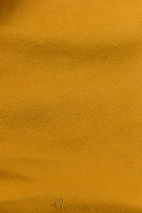 Mustársárga színű, LHD márkájú hosszított felső