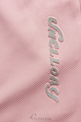 Rózsaszínű sportos nadrág