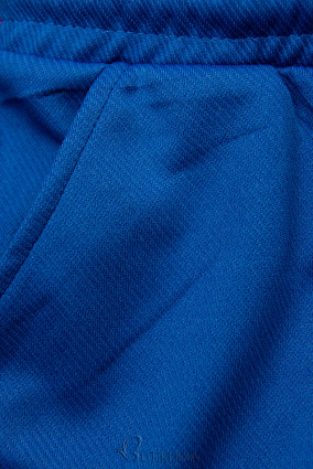 Kobaltkék színű zsebes sportnadrág