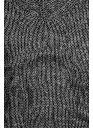 Grafitszürke színu kötött pulóver