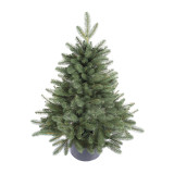 MORITZ 3D mű lucfenyő karácsonyfa cserépben - 80 cm